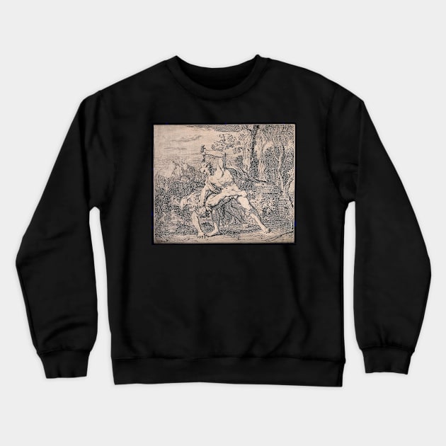 Quarreling Brothers, Unknown Crewneck Sweatshirt by nickedenholm